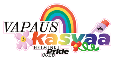 Vapaus kasvaa Helsinki Pride 2026 10cm