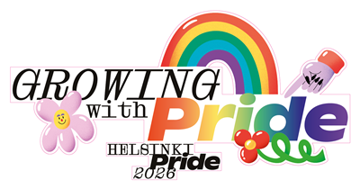 Growing with Pride Helsinki Pride 2026 10cm