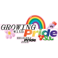 Growing with Pride Helsinki Pride 2026 30cm