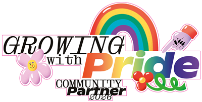 Growing with Pride Helsinki Pride 2026 30cm