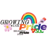 Growing with Pride Helsinki Pride 2026 60cm